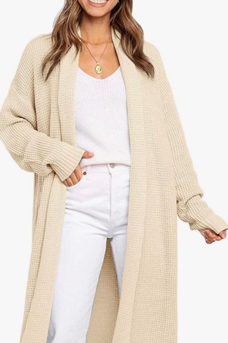 Long cardigan 
Sweater 
Fall Sweater 
Fall outfits 
Fall outfit 
Amazon fashion 
Amazon find
#ltkseasonal 
#ltku


#LTKfindsunder50 #LTKstyletip #LTKGiftGuide #LTKHoliday