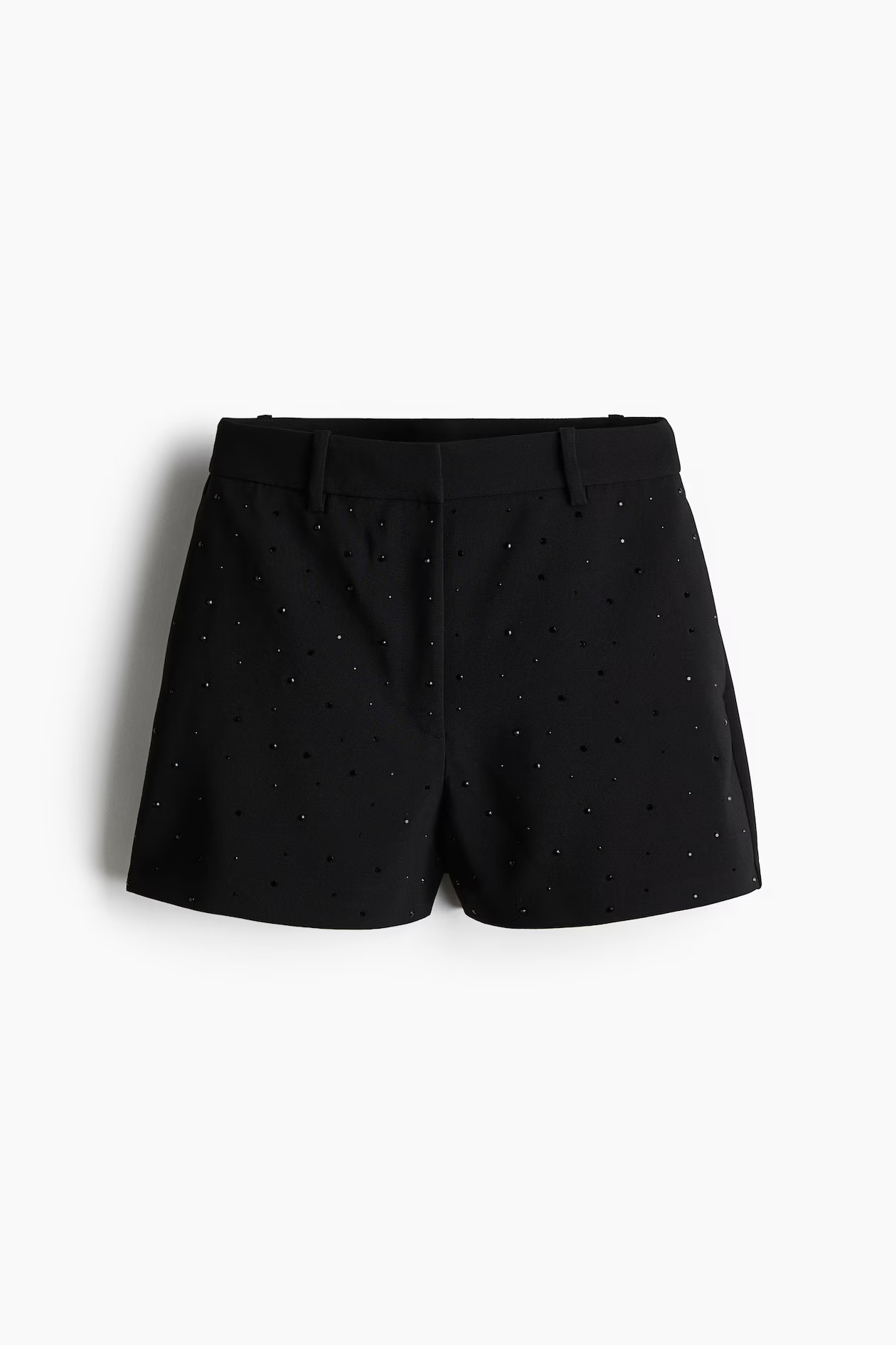 Tailored shorts - Black - Ladies | H&M GB | H&M (UK, MY, IN, SG, PH, TW, HK)
