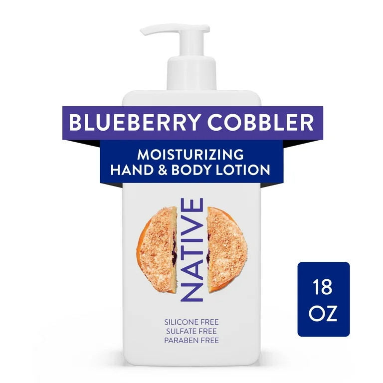 Native Dunkin Moisturizing Body Lotion, Blueberry Cobbler ,16.5 oz | Walmart (US)