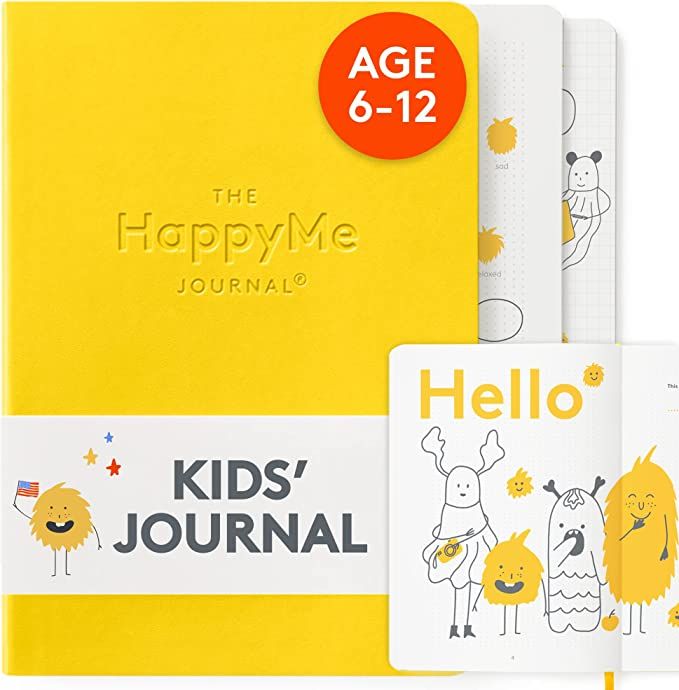 The HappyMe Journal – The Daily Gratitude Journal for Kids Aged 6-12 to Promote Happiness, Deve... | Amazon (US)
