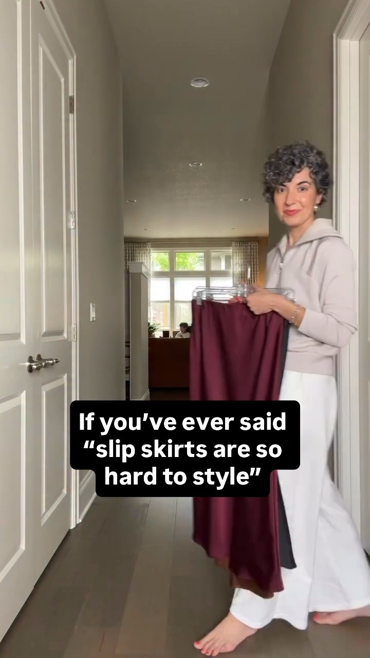 Styling my slip skirt collection for summer! Slip skirts are one of my favorite silhouettes and are very easy to dress up or down. I kept these outfits pretty simple! 
.

#LTKOver40 #LTKSeasonal
