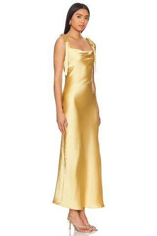 HEARTLOOM Cinta Dress in Golden from Revolve.com | Revolve Clothing (Global)