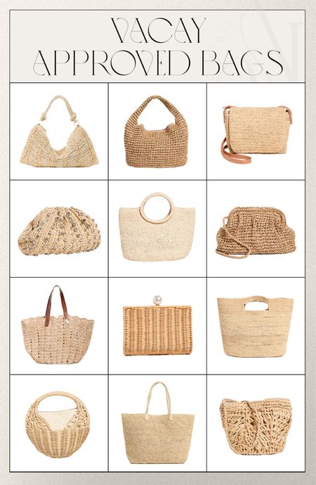 Casual vacay bags to note! Love all these raffia options at all price points 🫶🏻

#LTKSeasonal #LTKstyletip #LTKtravel