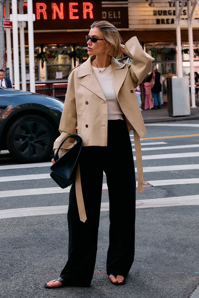 EDEN BLACK TAILORED PANT | DISSH