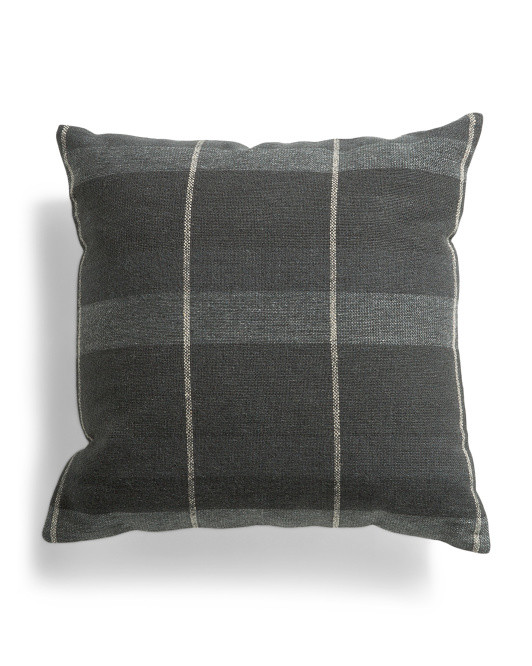 18x18 Striped Kinkade Pillow | TJ Maxx