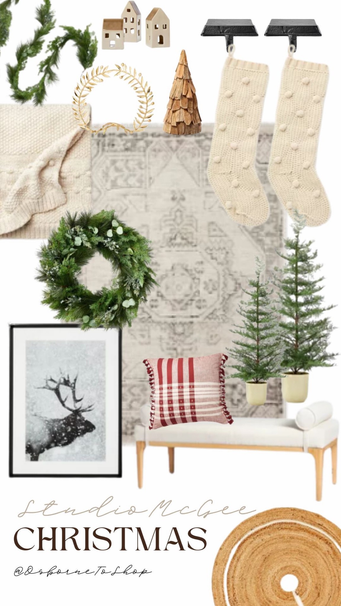 This is so cozy and perfect for Christmas, studio McGee always kills it! ❤️ #liketkit

#LTKSeasonal #LTKhome #LTKHoliday