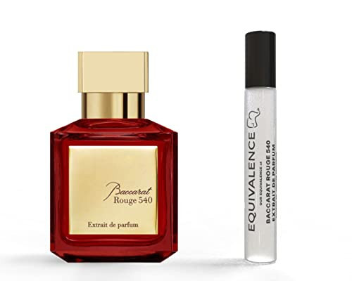 EQUIVALENCE of Baccarat Rouge 540 Extrait de Parfum - Long Lasting Daily 12-14 Hours Perfume Oil Concentrated Spray for Men, Women, All Skin Types – 99% Same Fragrance-large bottle not included | Amazon (US)