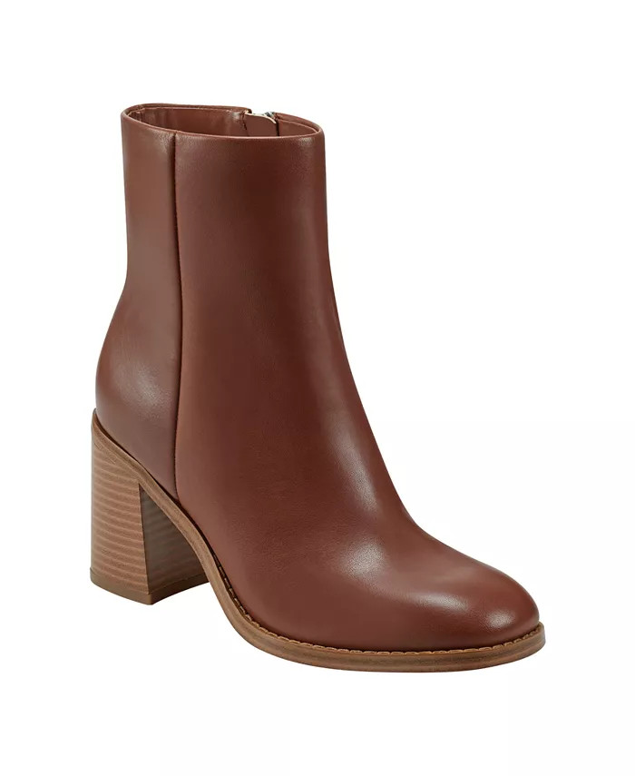 Women's Lianna Square Toe Block Heel Dress Booties | Macy's