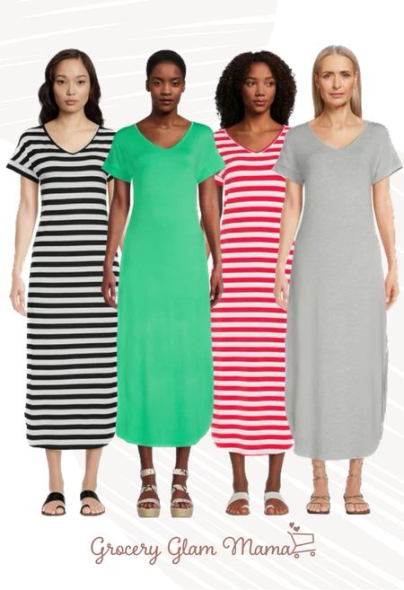 Maxi dresses are a summer staple! $16.98 and I like my true size small in these! 

#LTKFind #LTKstyletip #LTKunder50