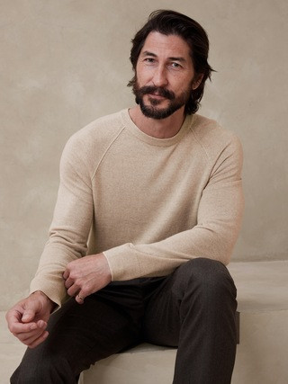 Franco Italian Merino Crew-Neck Sweater | Banana Republic (US)