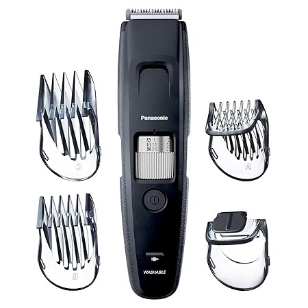Panasonic Professional Beard Trimmer with 4 Precision Attachments for Detailing, 58 Trim Length S... | Amazon (US)
