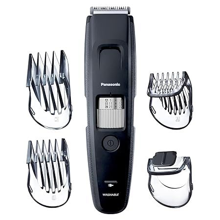 Panasonic Professional Beard Trimmer with 4 Precision Attachments for Detailing, 58 Trim Length S... | Amazon (US)