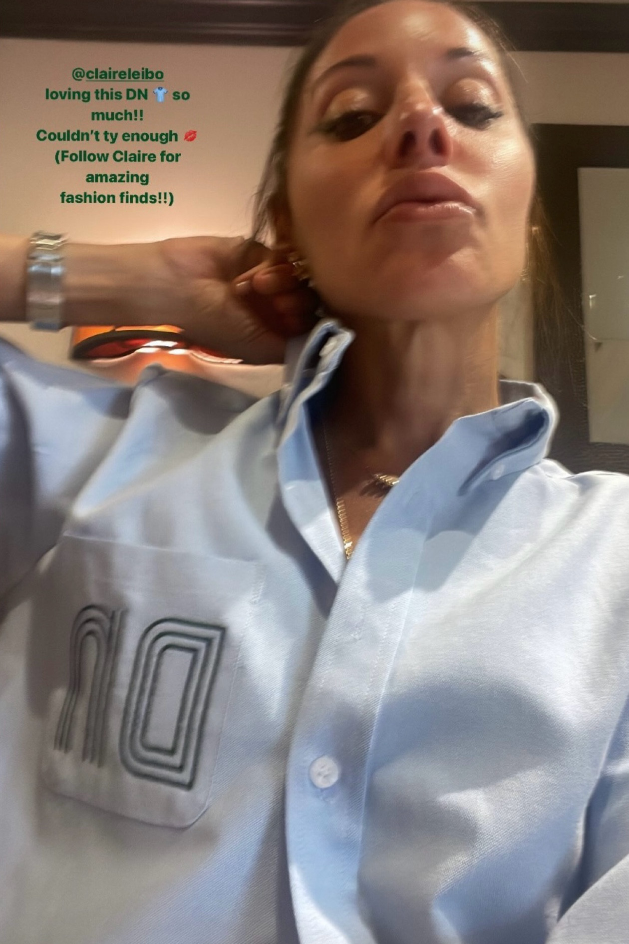 My soul sister rocking Katie Kline monogram shirt. Use code Claire20

#LTKStyleTip