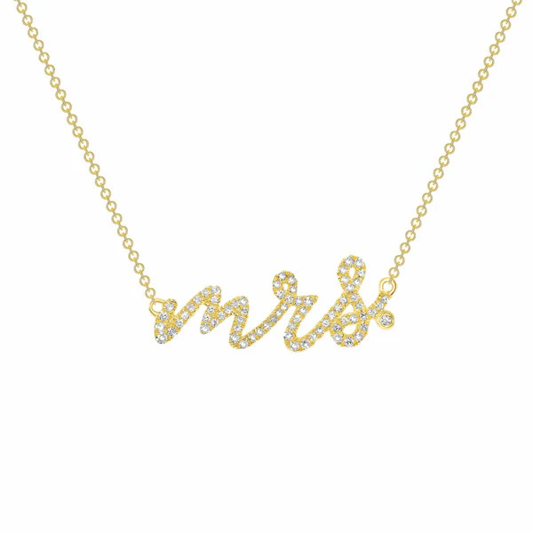 Diamond Mrs. Necklace | Happy Jewelers