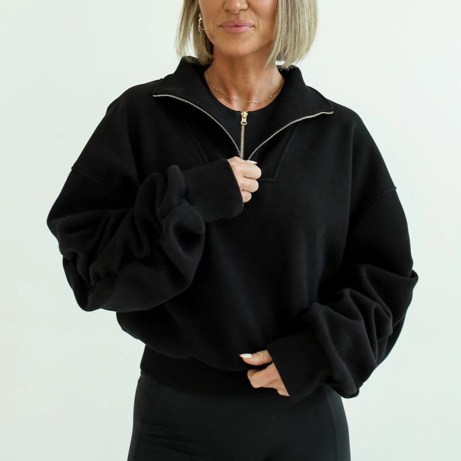 Scrunch Sleeve Sweatshirt | Day1 Fitness