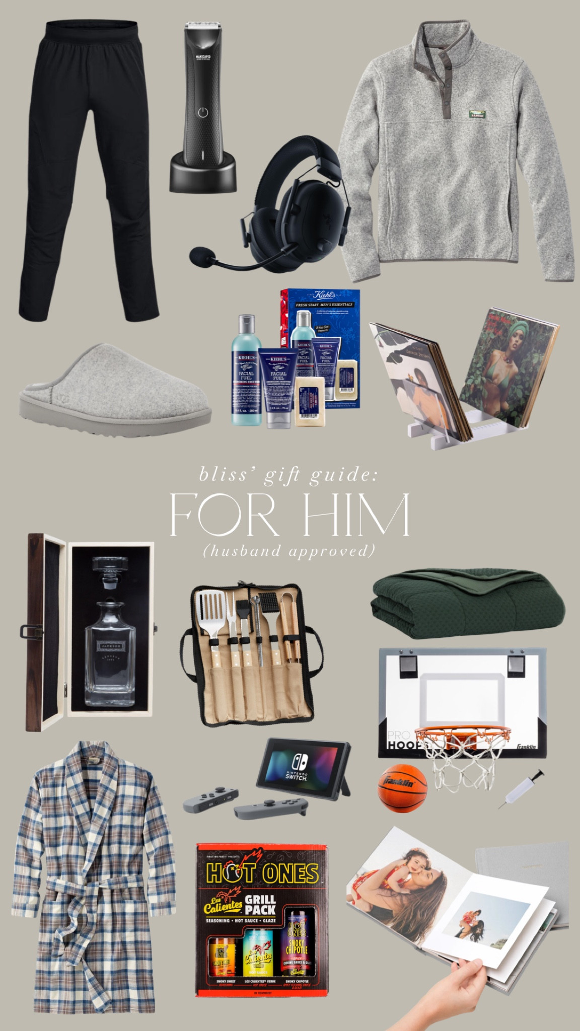 Gift ideas for the men in your life! 

#LTKSeasonal #LTKGiftGuide #LTKHoliday