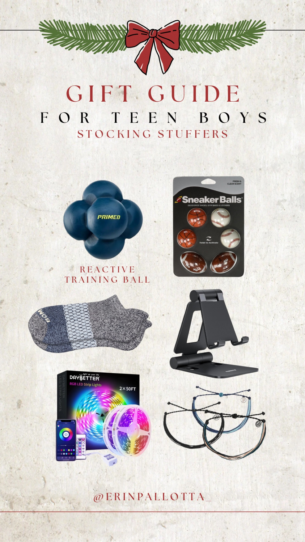 Unique and trendy stocking stuffers for teen boys! The reactive training ball is great for sports lovers and the LED strip lights are trending for teen rooms.

#LTKCyberWeek #LTKHoliday #LTKGiftGuide