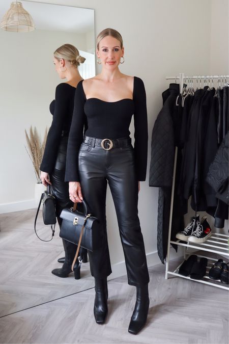 Black leather trousers are a must for your fall / autumn wardrobe! I will link mine and alternative leather pants below ⬇️ 

All black outfit - fall fashion - wardrobe essentials - chic outfit - uk fashion influencer 

#LTKSeasonal #LTKeurope