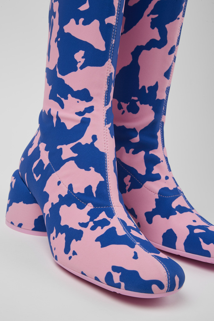 Multicolored Textile Bootie for Women | CAMPER US, CA, AU, LATAM