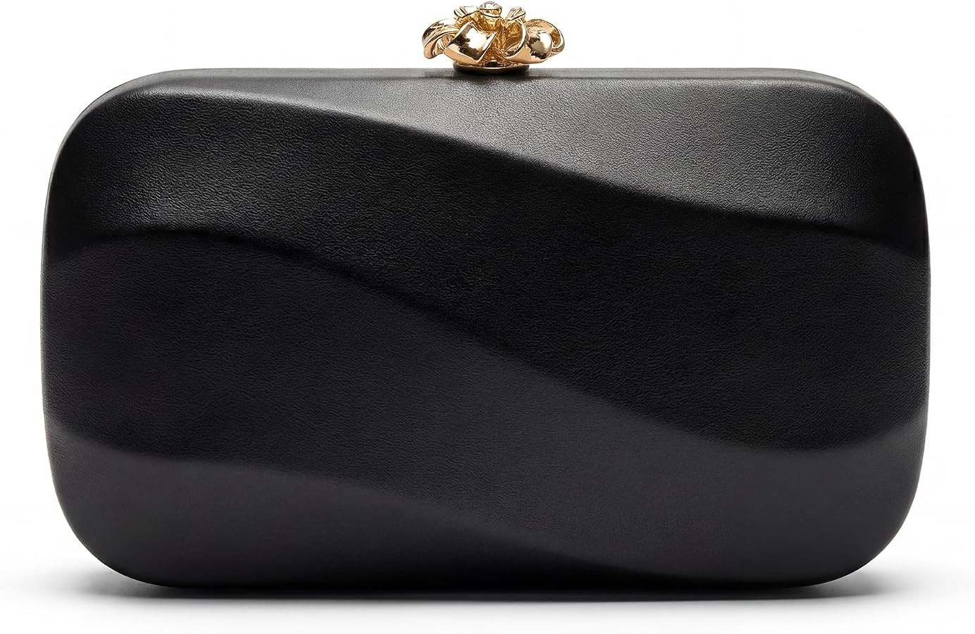 Gold Clutch Purse, Evening Clutch Bags with Chain, Flower Purse Handbags | Amazon (US)