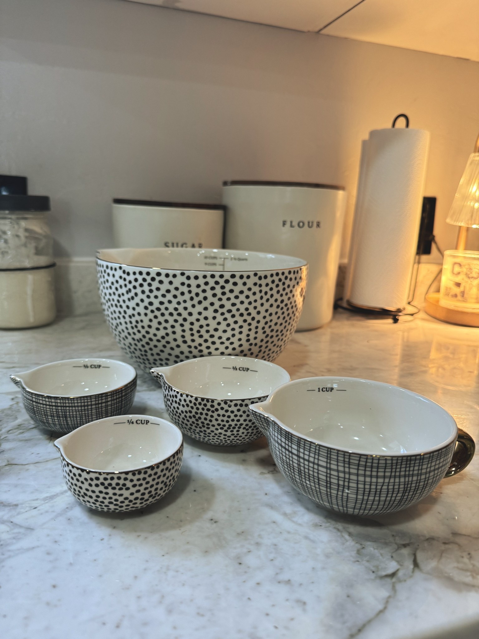 the cutest measuring cups + mixing bowl 🖤

#LTKHome #LTKGiftGuide #LTKfoodie