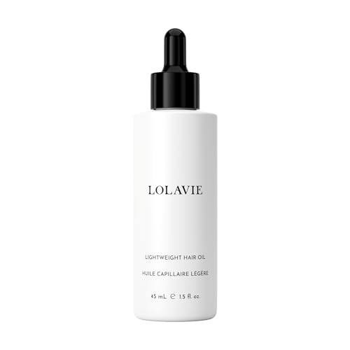 LolaVie Lightweight Hair Oil - 1.5 oz - Delivers Weightless Shine, Reduces Frizz & Smooths Split Ends - Color Safe - All Hair Types for Wet & Dry Styling | Amazon (US)