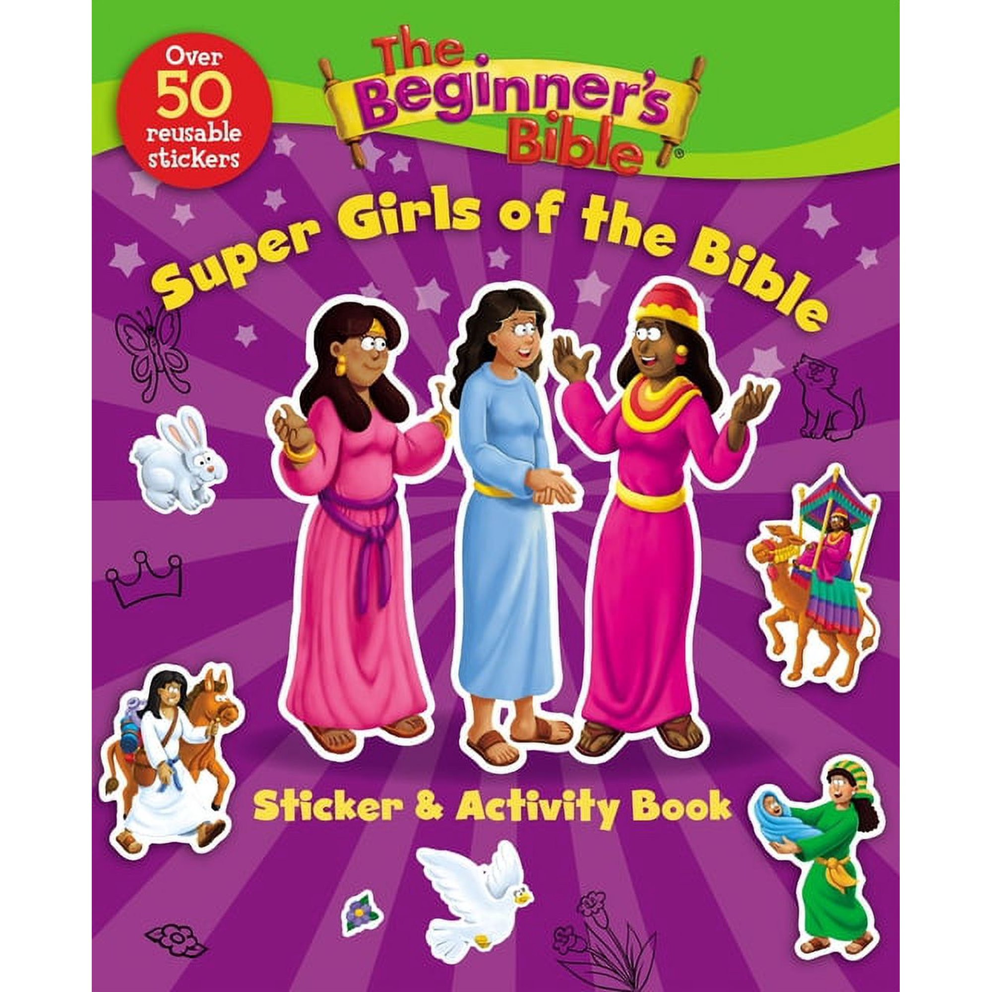 Beginner's Bible: The Beginner's Bible Super Girls of the Bible Sticker and Activity Book (Paperb... | Walmart (US)