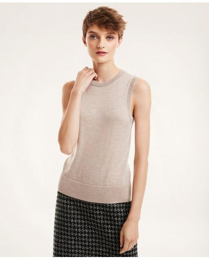 Merino Sleeveless Shell | Brooks Brothers