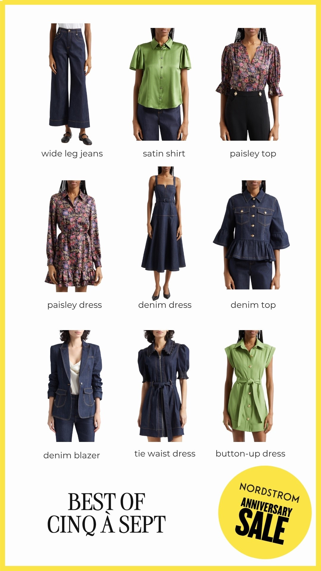 Nordstrom anniversary sale beat of Cinq a Sept