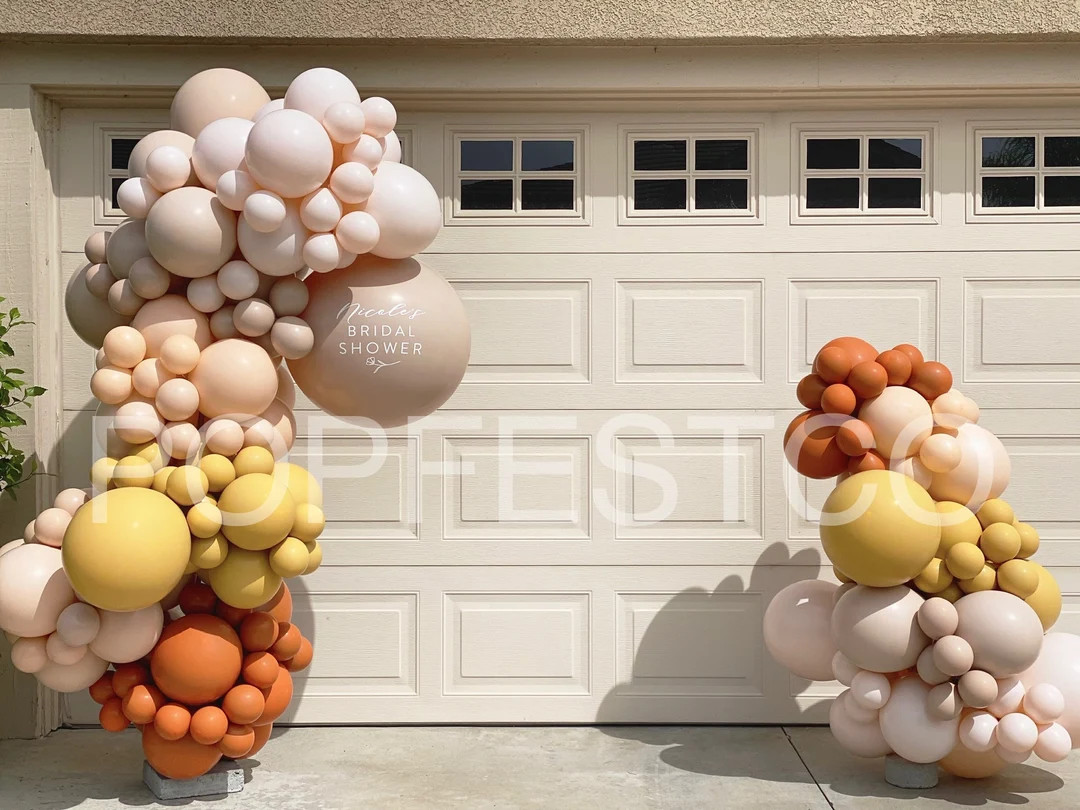 DIY Balloon Garland Arch Kit / Custom High Quality MATTE Colors -  Nude, Mustard, Party Decor, Ba... | Etsy (US)