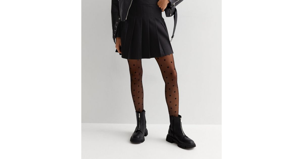 Black Large Spot Tights
						
						Add to Saved Items
						Remove from Saved Items | New Look (UK)