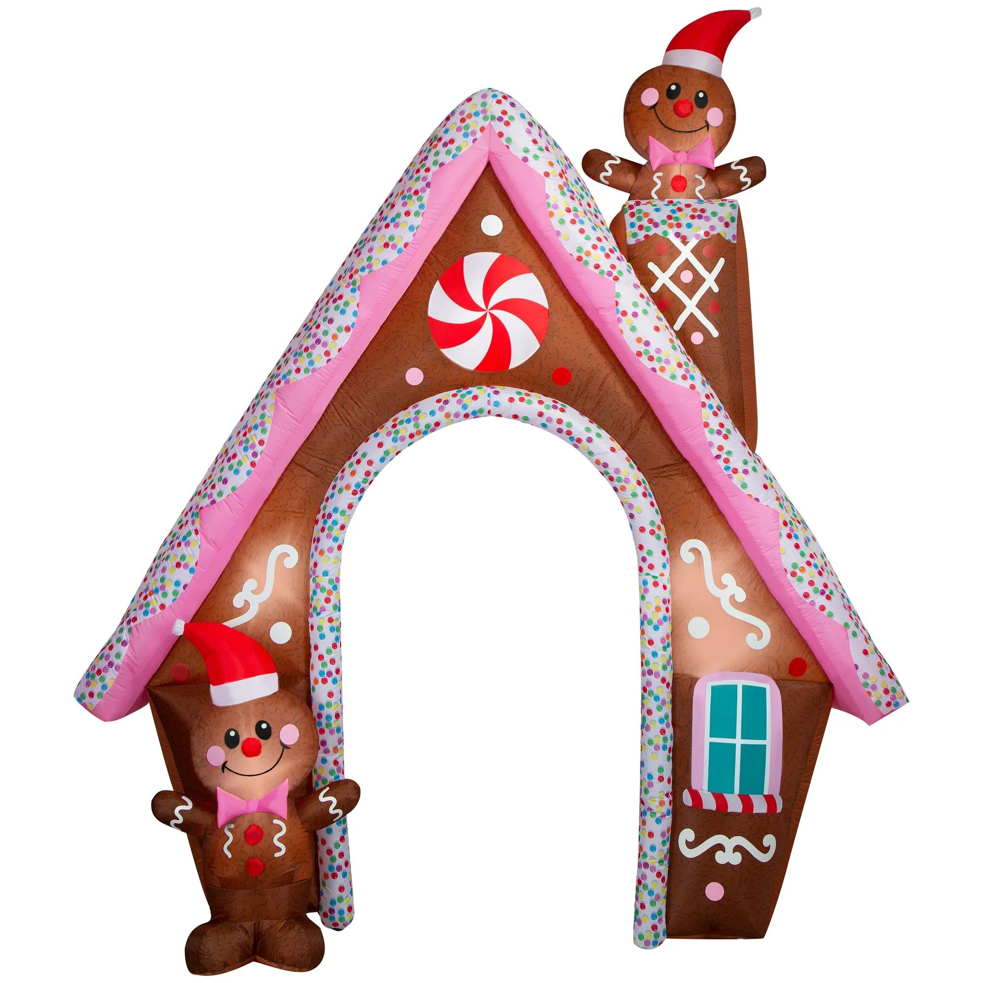 Airblown Inflatables Christmas 11 Foot Archway Gingerbread Scene, by Holiday Time | Walmart (US)