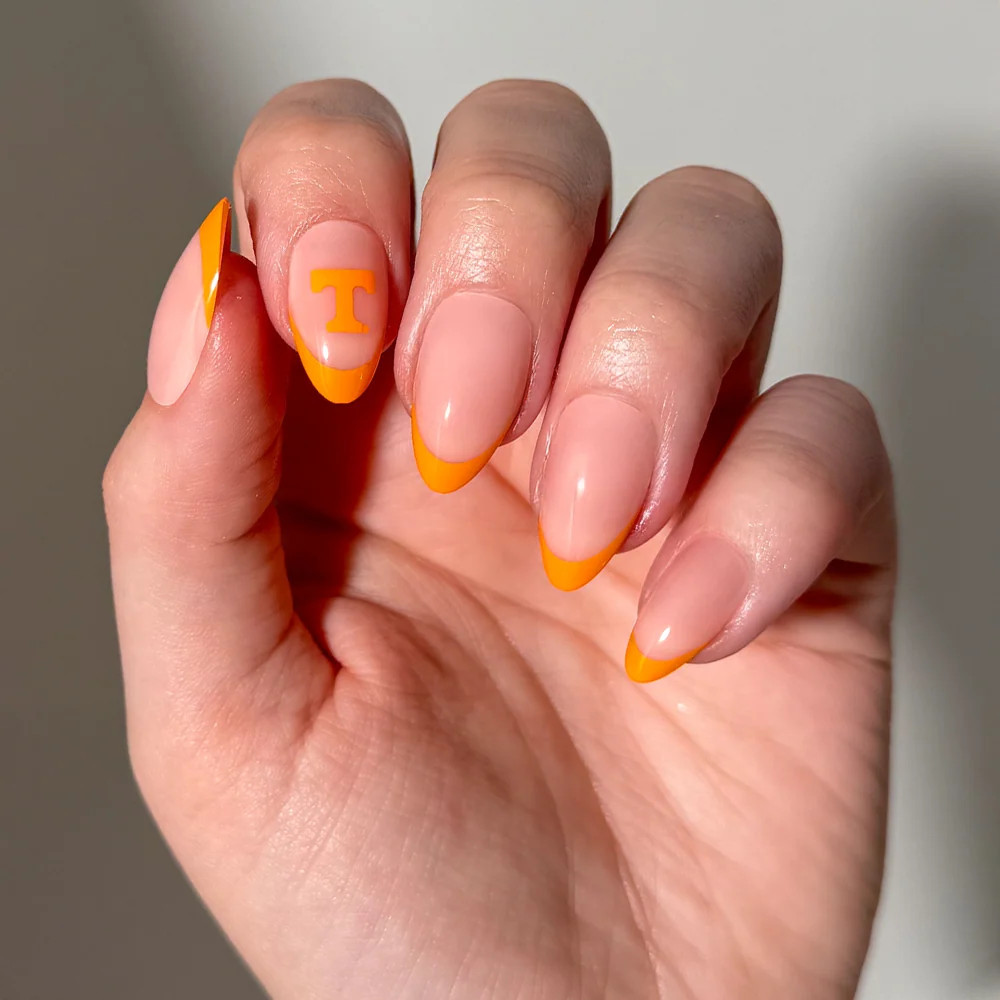 Collegiate Press-On Nails Tennessee Volunteers | Glamnetic