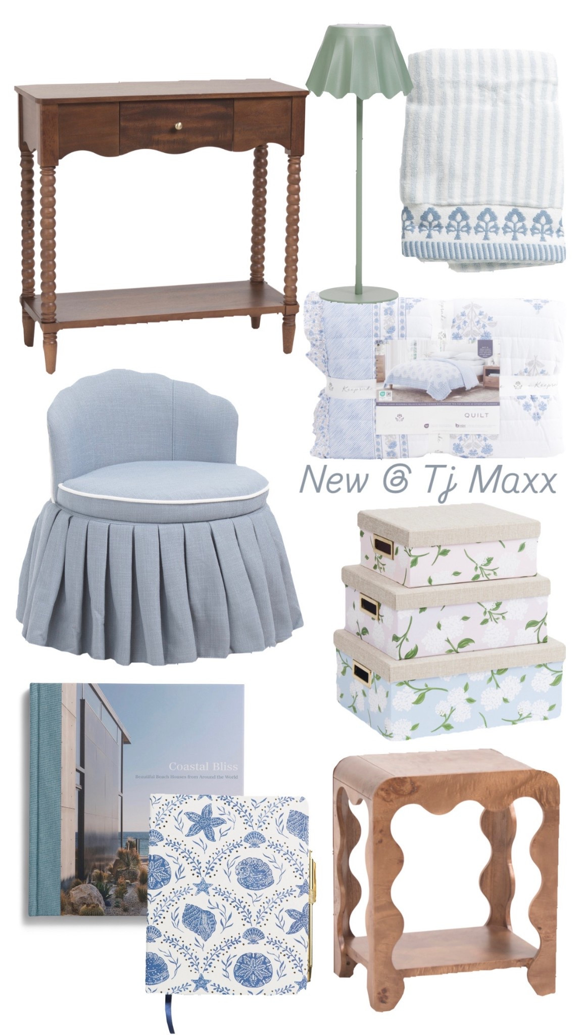 New at Tj Maxx!🤍🩵

#LTKHome