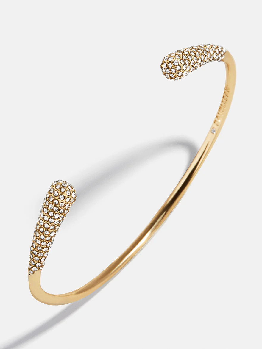 Kelly Gold Cuff Bracelet | BaubleBar