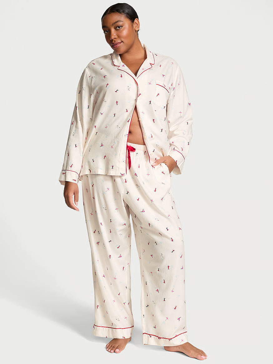 Flannel Long Pajama Set | Victoria's Secret (US / CA )