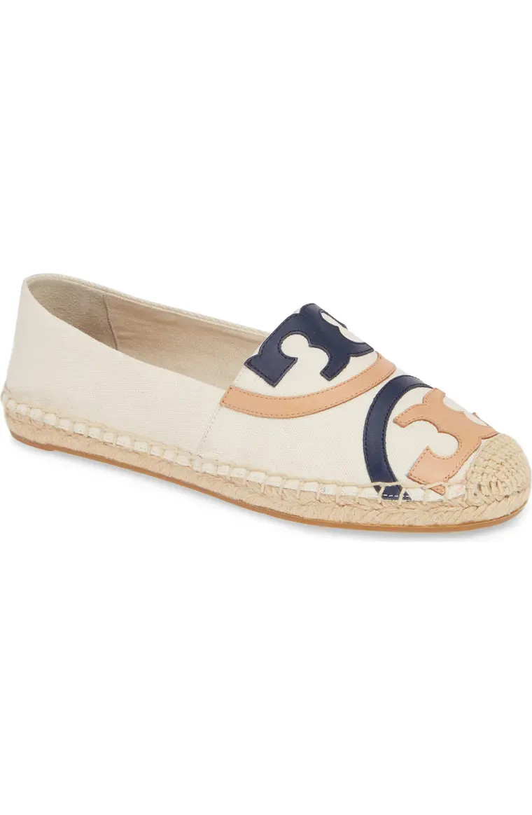 Poppy Logo Espadrille Flat | Nordstrom
