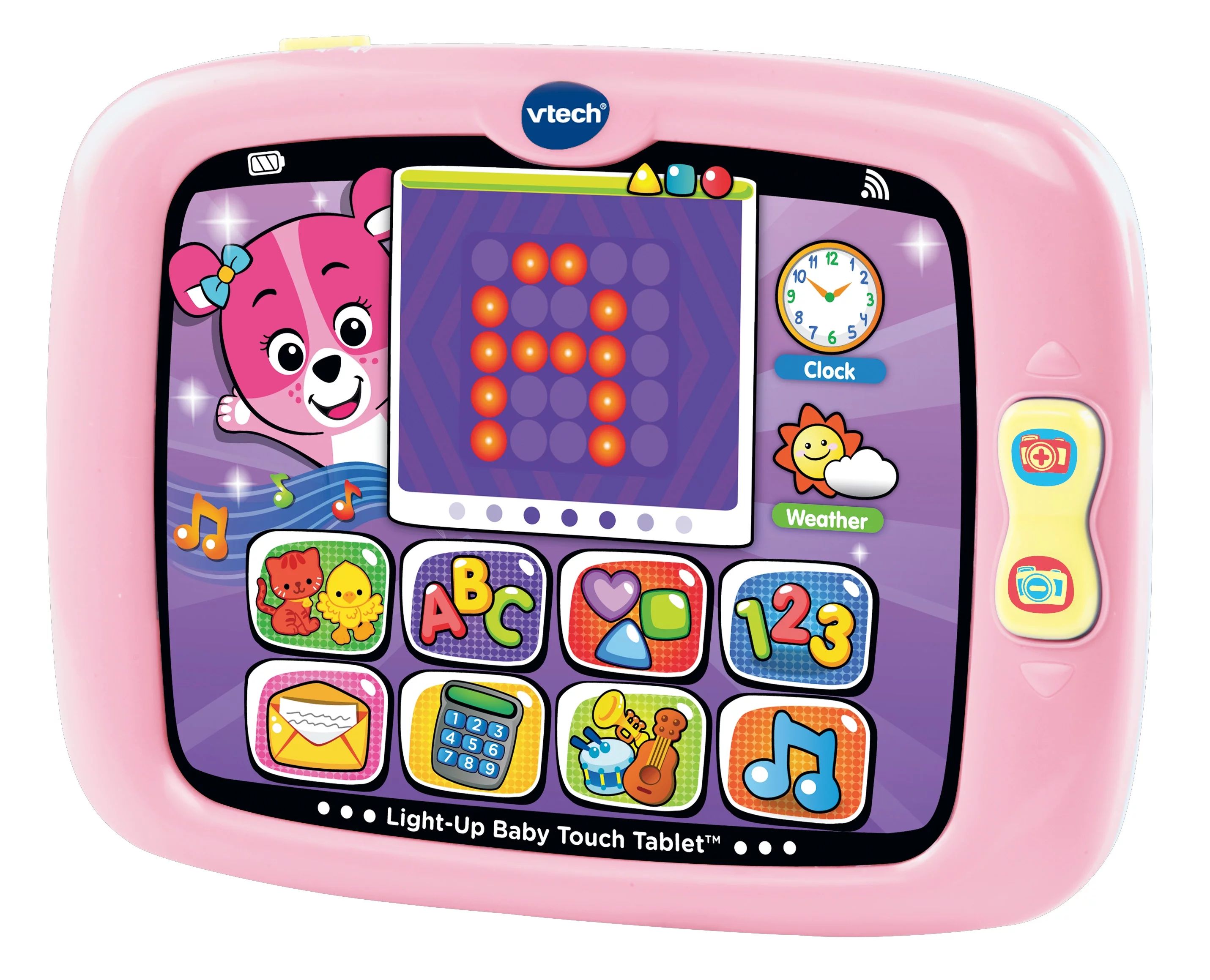 VTech Light-Up Baby Touch Tablet, Learning Toy for Baby, Pink | Walmart (US)