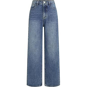 CIDER Wide Leg Jeans for Women High Waisted Denim Pants Boyfriend Jeans Trendy Casual Summer Bott... | Amazon (US)