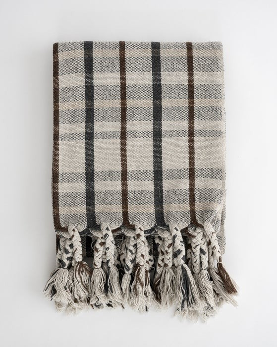 Plaid Tasseled Throw | McGee & Co.