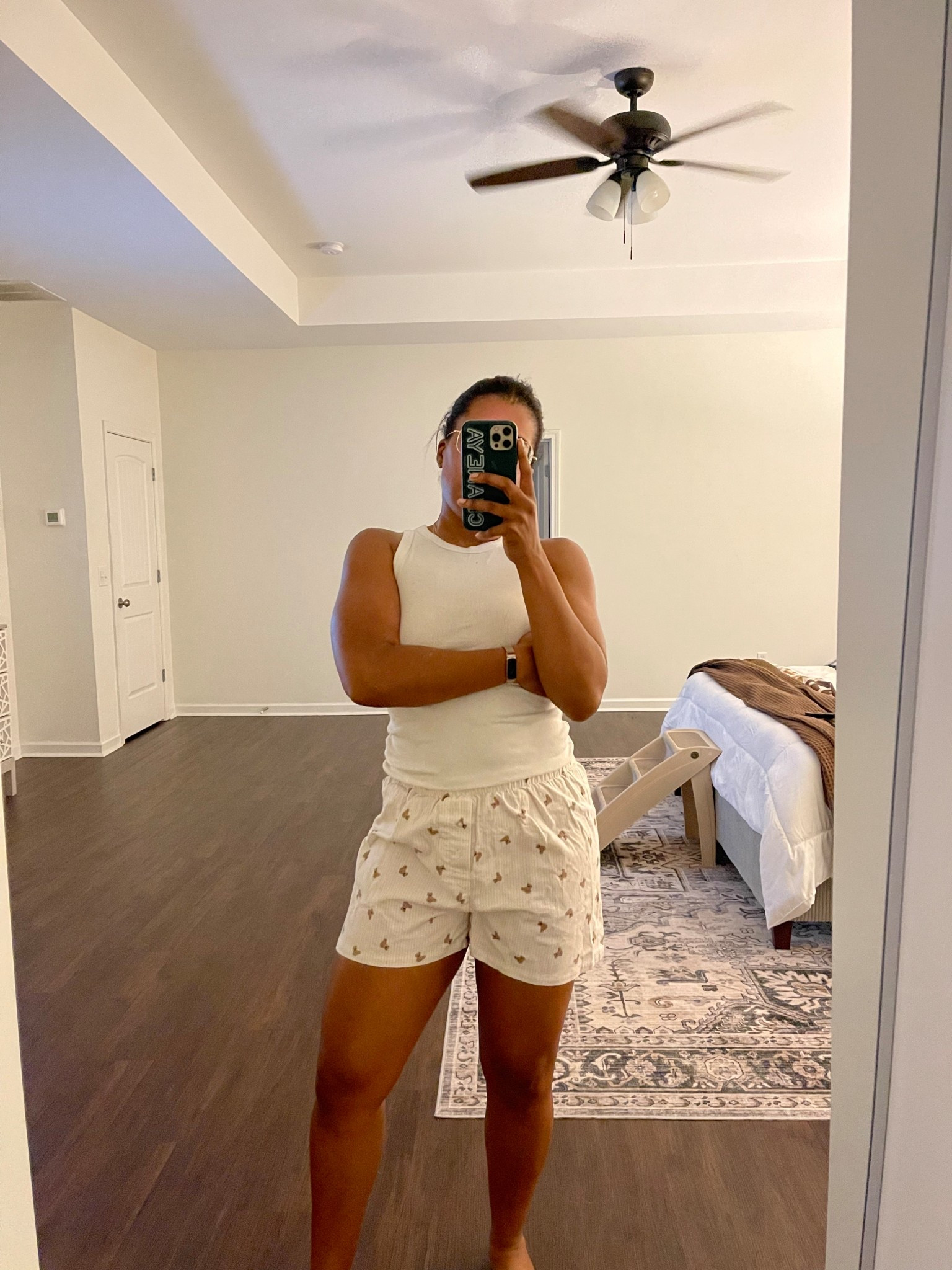 Teddy bear boxer sleep shorts from Walmart for only $8. Wearing a size medium for reference. 

Walmart finds | Ralph Lauren bear | pajamas | affordable finds | Walmart fall haul

#LTKMidsize