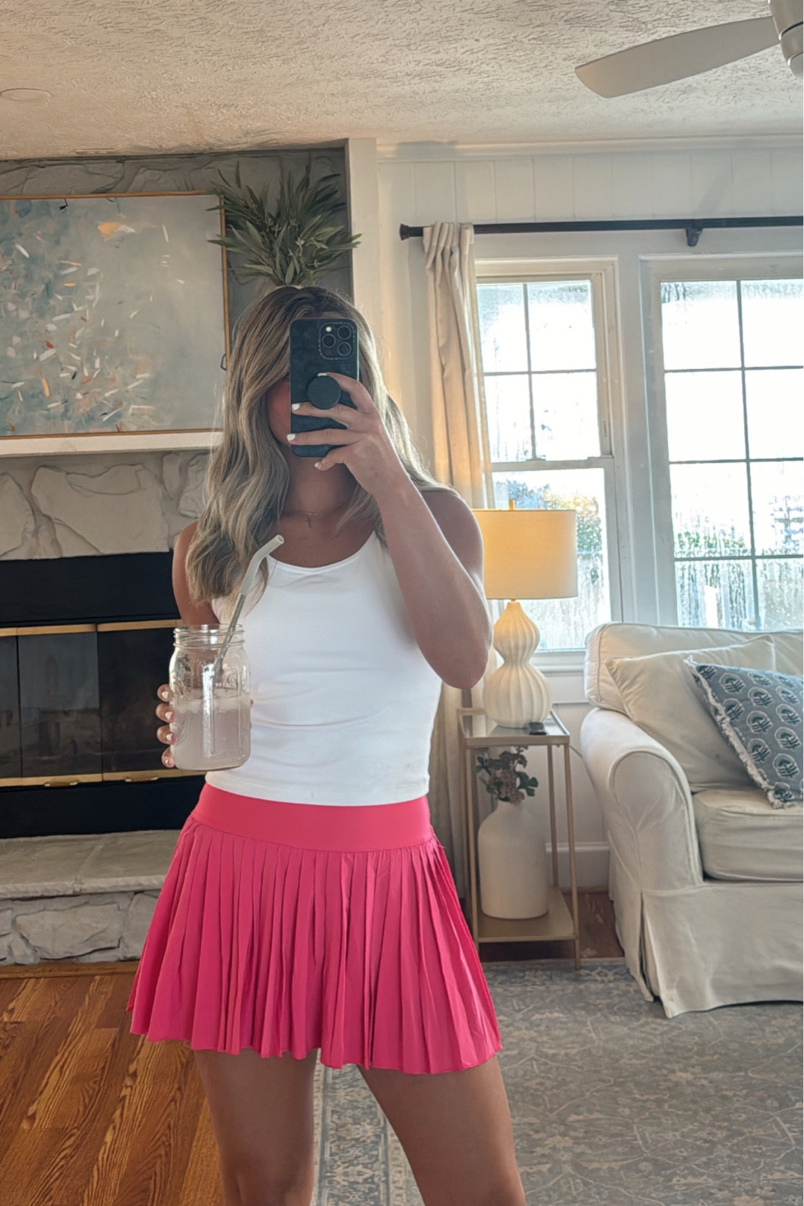 Amazon tennis outfit!! Workout outfit! Wearing size M! Amazon finds!!! 

#LTKFitness #LTKActive #LTKFallSale