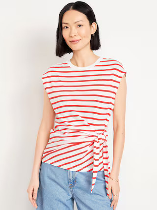 EveryWear Side-Tie Top | Old Navy (US)