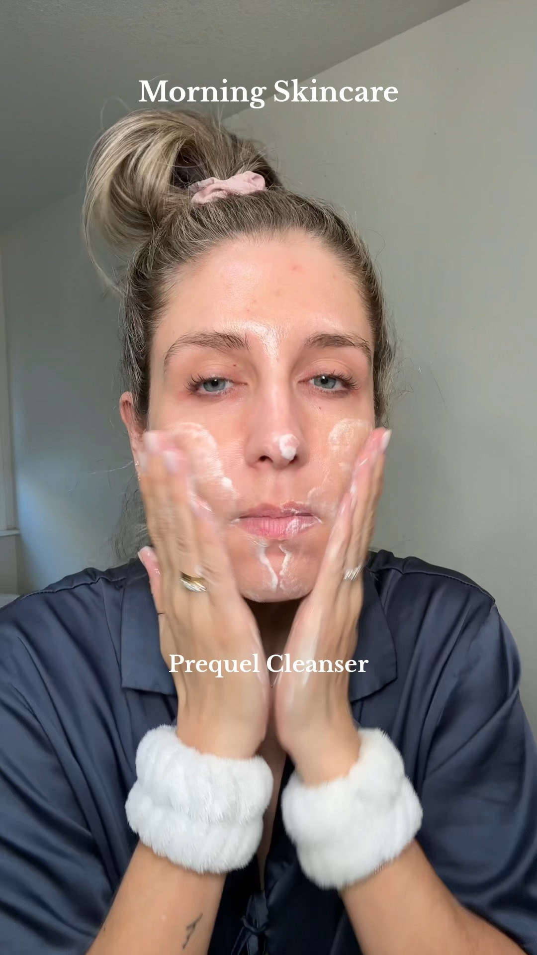 Morning skincare routine! The best, hydrating cleanser by Prequel! Amazing for my dry skin. Snail mucin on damp skin- recently switched to Peach Slices to see how I like it. Vitamin C serum by Murad. Moisturizer by Prequel. And my favorite sunscreen recently by SKIN1004

#LTKunder50 #LTKFind #LTKbeauty
