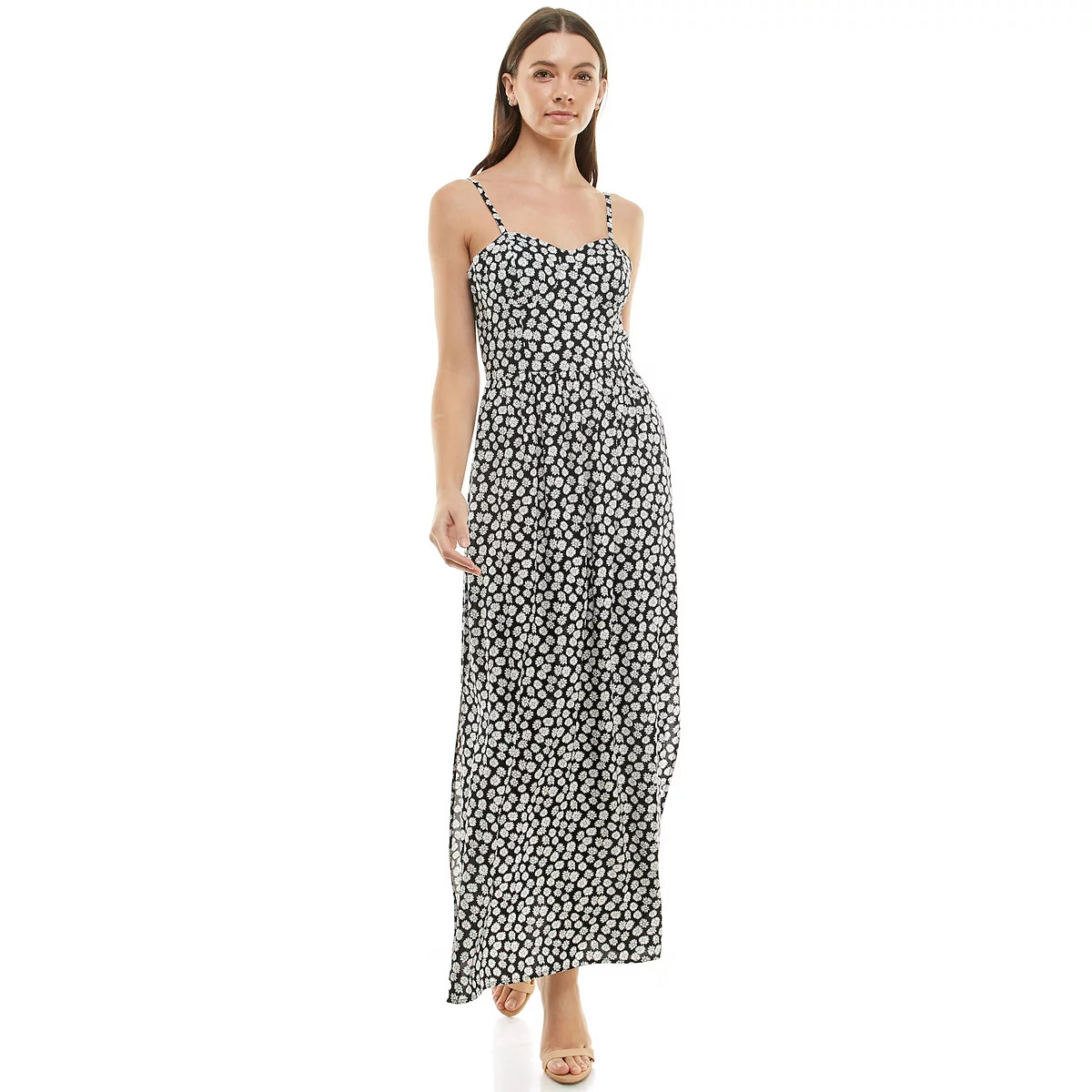 Juniors' Lily Rose Molded Cup Maxi Dress | Kohl's