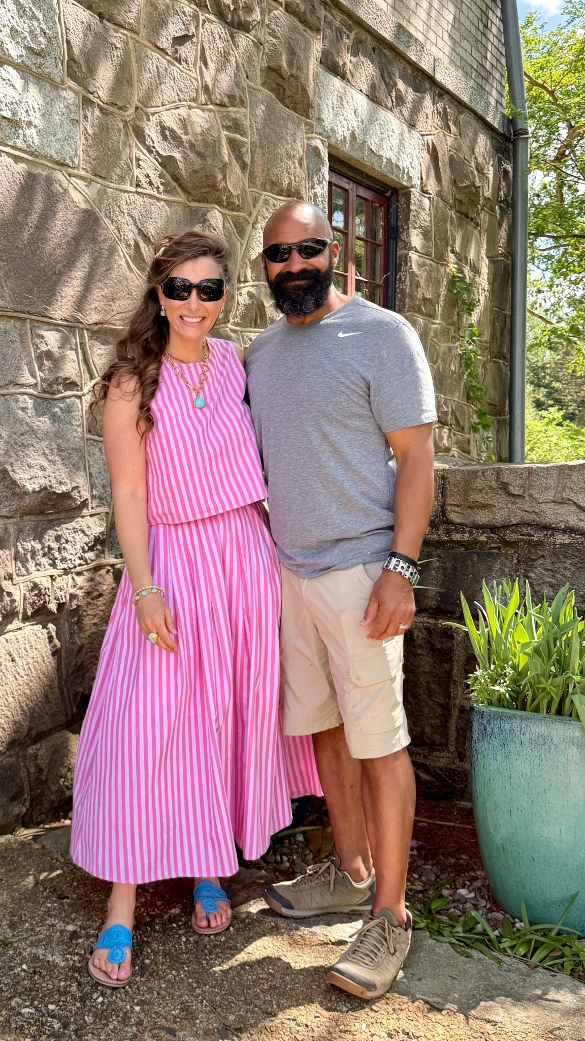 Easter Weekend Outfit / Striped two piece set / skirt set / under $50 / spring stripes 

#LTKSeasonal #LTKSaleAlert #LTKootd