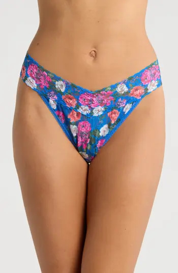 Hanky Panky Print Original Rise Thong | Nordstrom | Nordstrom