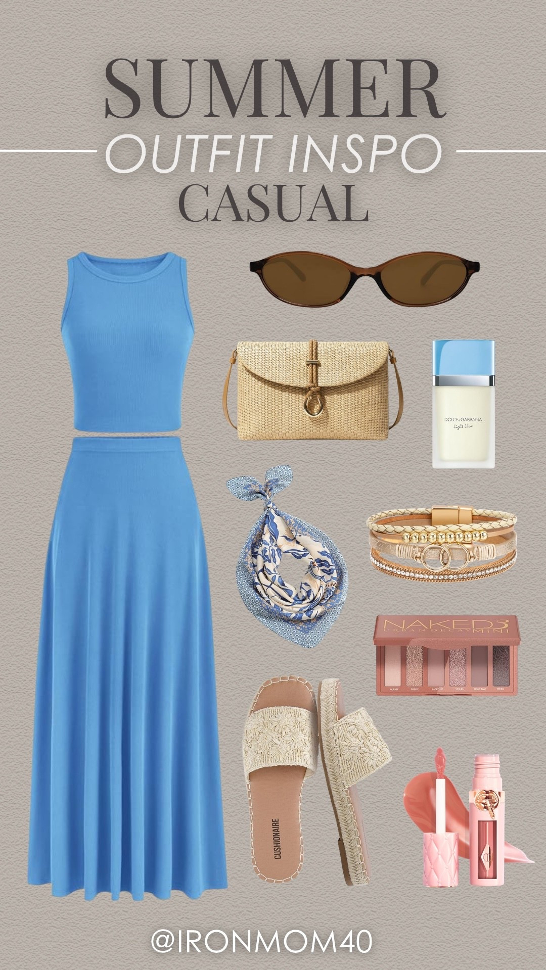 Cute summer casual fit for running errands or an event!

#LTKgrwm #LTKootd #LTKOver40