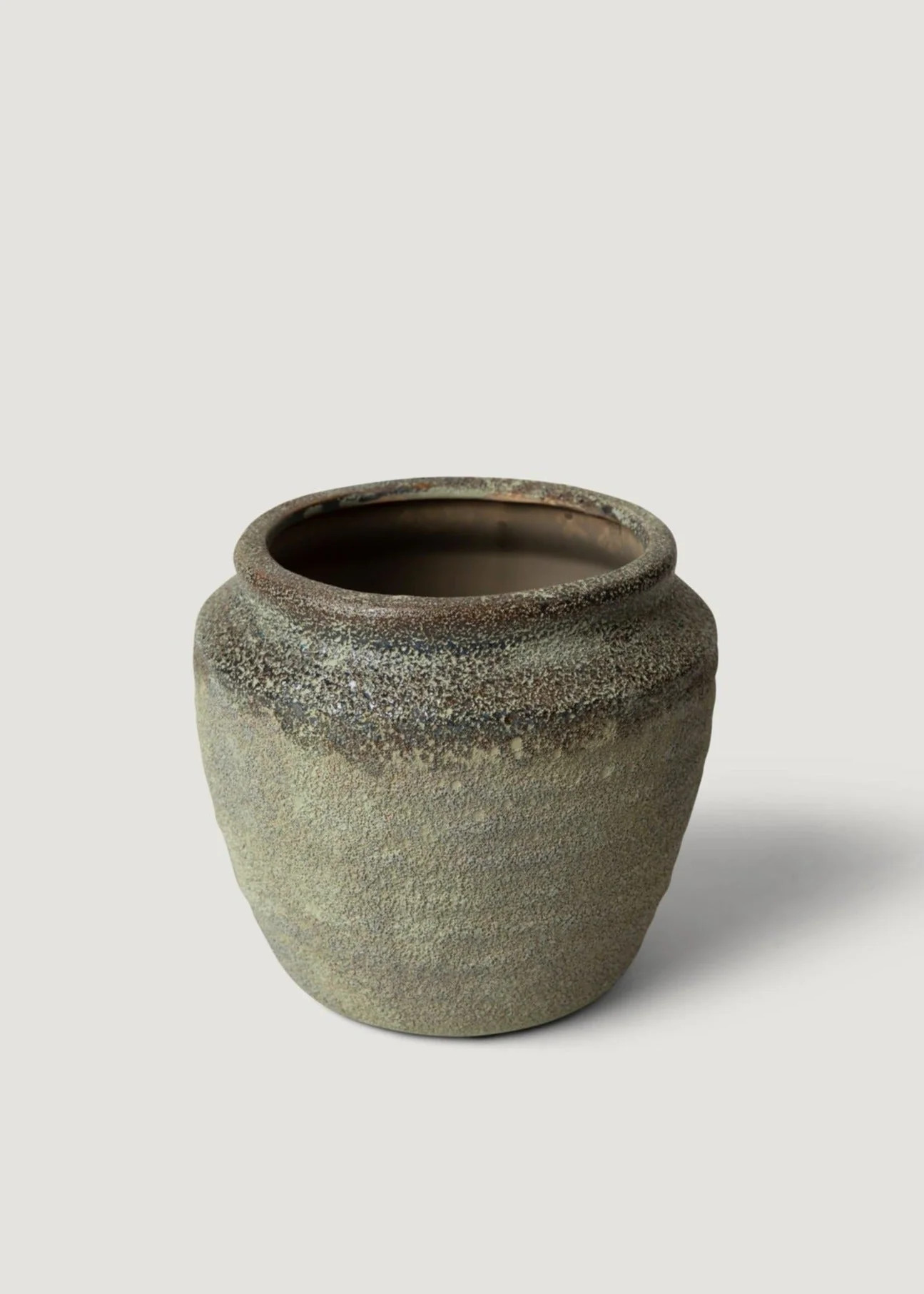 Ceramic Pot in Earth Tones | Planters for Fake Plants at Afloral.com | Afloral