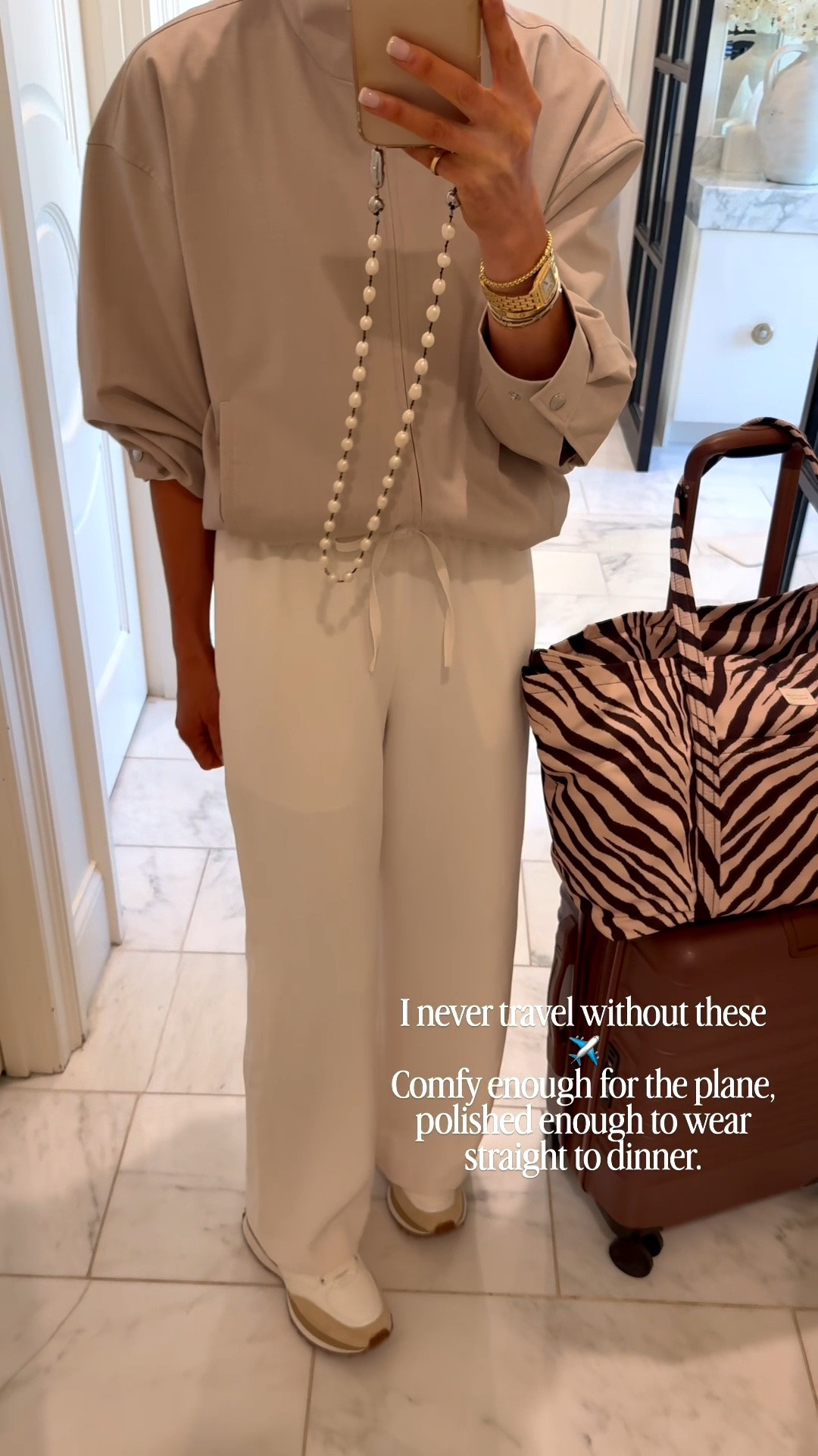 The pant I never travel without. One of my top recommendations- I'm 5'7 wearing size small regular